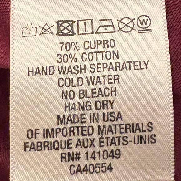 Free City Life Nature Love Magenta Satin Flight Bomber Jacket Small - Picture 6 of 6